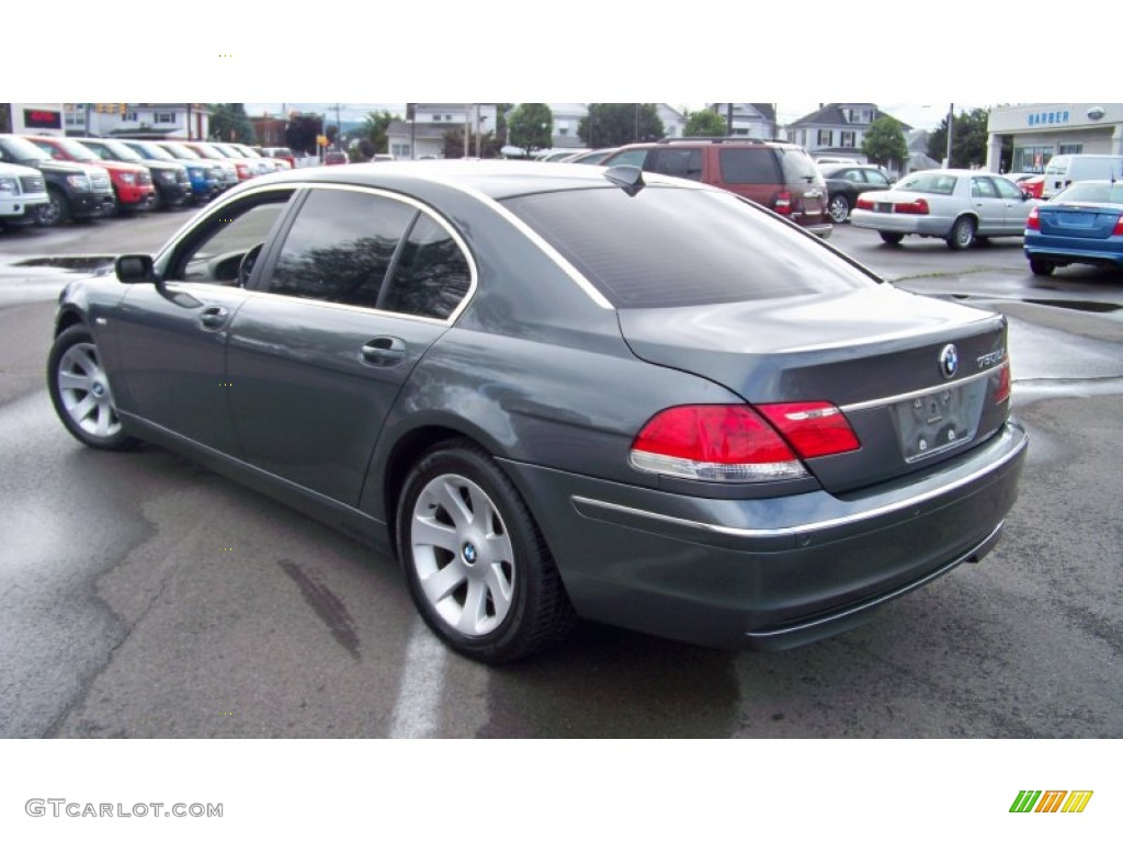 2006 7 Series 750Li Sedan - Titanium Grey Metallic / Black/Black photo #7