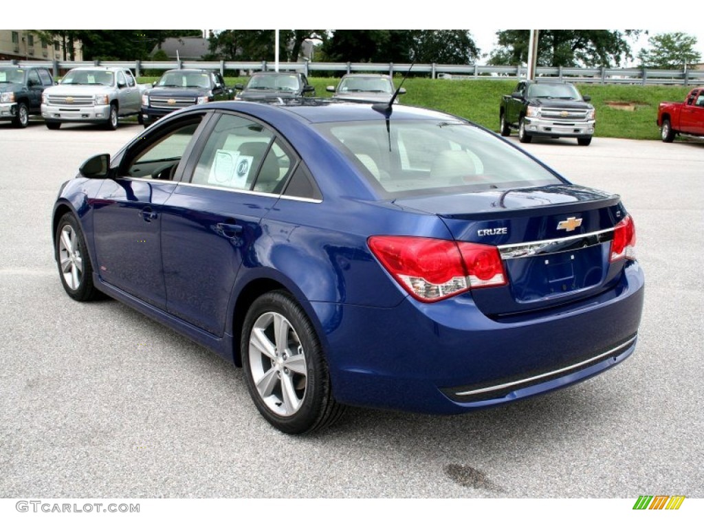 2013 Cruze LT/RS - Blue Topaz Metallic / Cocoa/Light Neutral photo #2