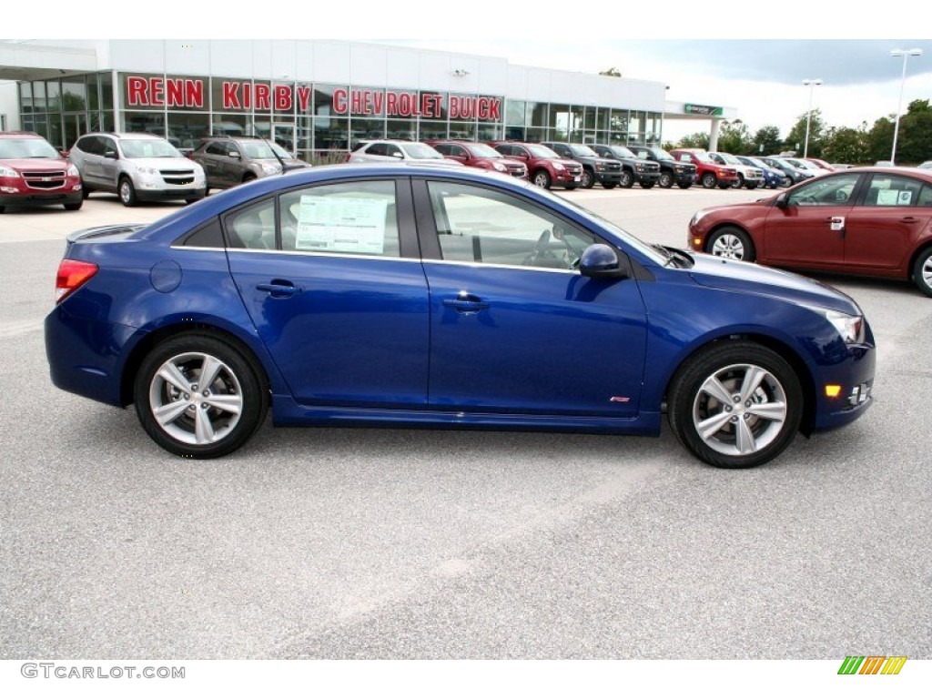 2013 Cruze LT/RS - Blue Topaz Metallic / Cocoa/Light Neutral photo #3