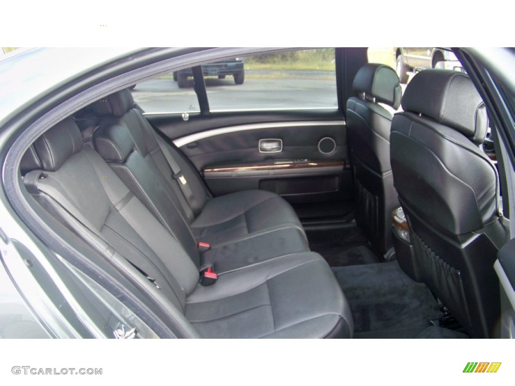 2006 7 Series 750Li Sedan - Titanium Grey Metallic / Black/Black photo #16