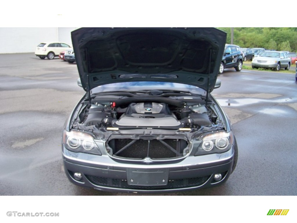 2006 7 Series 750Li Sedan - Titanium Grey Metallic / Black/Black photo #22