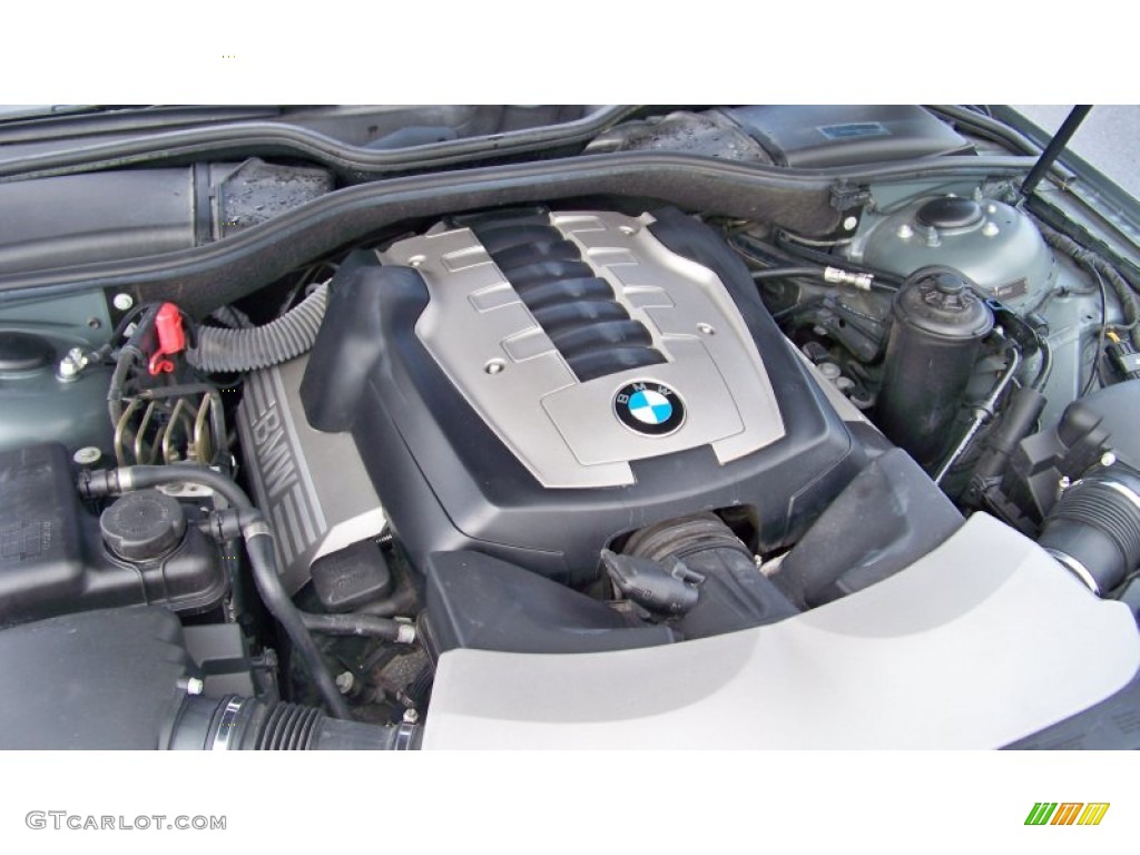 2006 BMW 7 Series 750Li Sedan 4.8 Liter DOHC 32-Valve VVT V8 Engine Photo #70368993