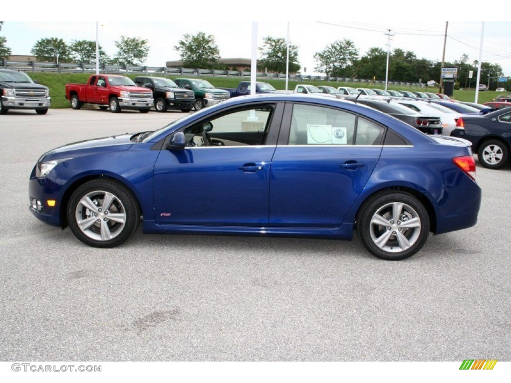 Blue Topaz Metallic 2013 Chevrolet Cruze LT/RS Exterior Photo #70368996
