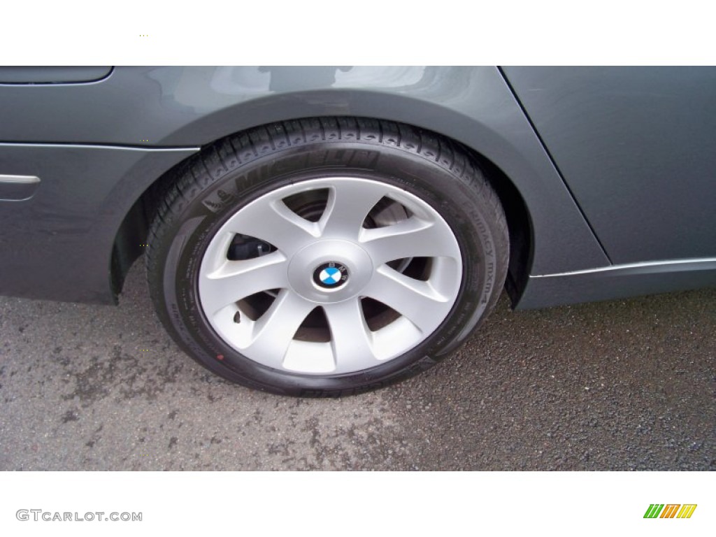 2006 7 Series 750Li Sedan - Titanium Grey Metallic / Black/Black photo #25