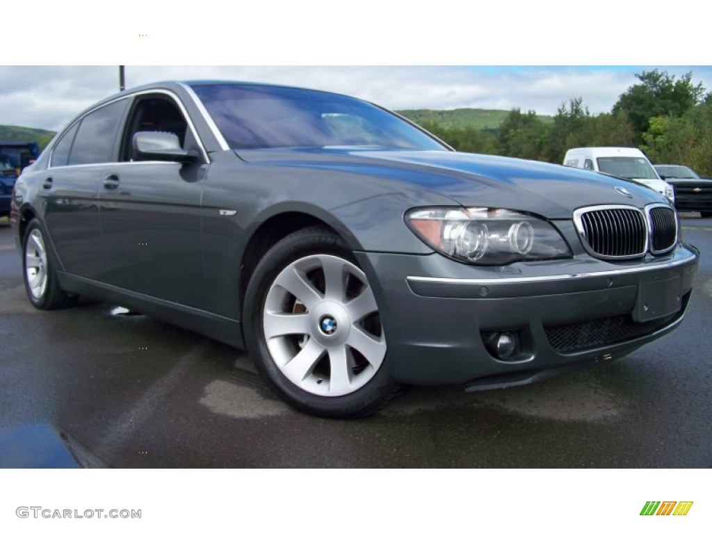 2006 7 Series 750Li Sedan - Titanium Grey Metallic / Black/Black photo #28