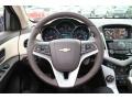 Cocoa/Light Neutral 2013 Chevrolet Cruze LT/RS Steering Wheel