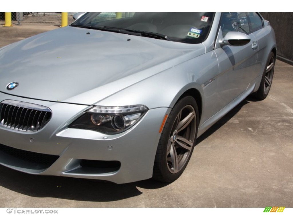 2008 M6 Coupe - Silverstone Metallic / Black photo #3