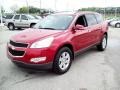 2012 Crystal Red Tintcoat Chevrolet Traverse LT AWD  photo #10