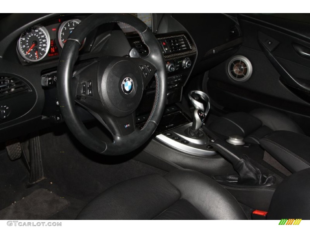 2008 M6 Coupe - Silverstone Metallic / Black photo #8