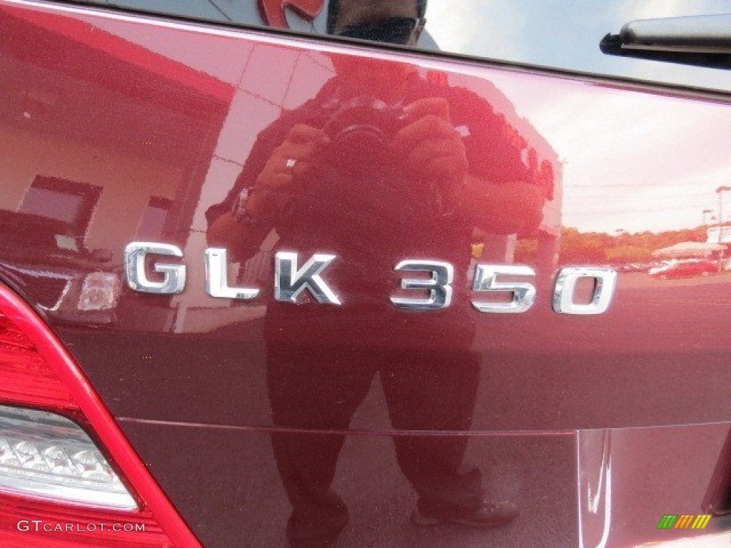 2011 GLK 350 - Barolo Red Metallic / Almond/Black photo #13