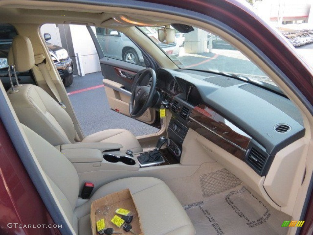 2011 GLK 350 - Barolo Red Metallic / Almond/Black photo #16