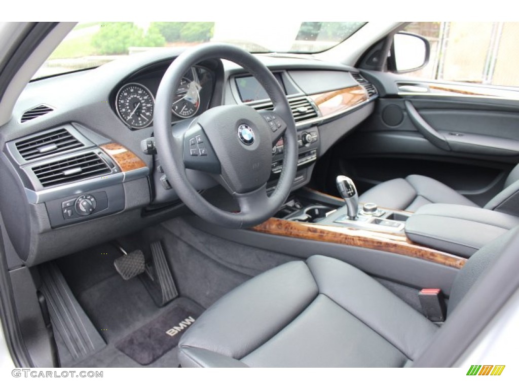 Black Interior 2012 BMW X5 xDrive35i Premium Photo #70371831