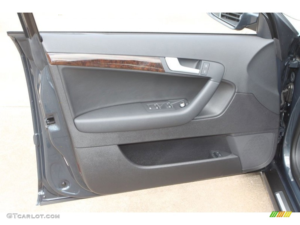 2013 Audi A3 2.0 TDI Black Door Panel Photo #70371855