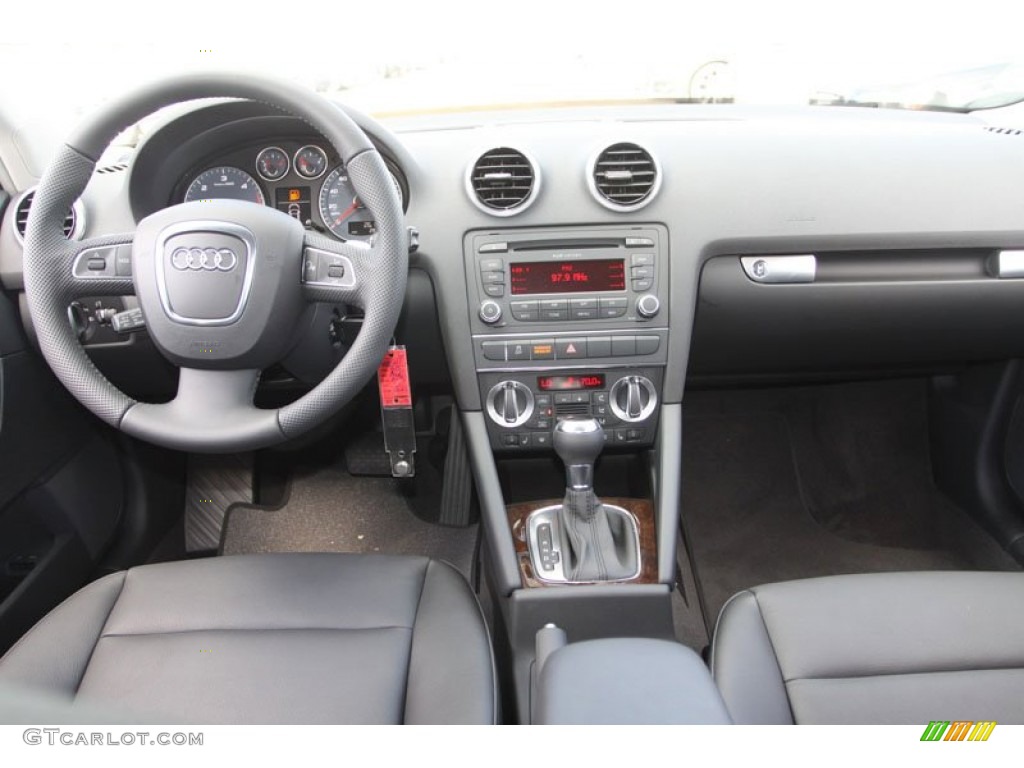 2013 Audi A3 2.0 TDI Black Dashboard Photo #70371899
