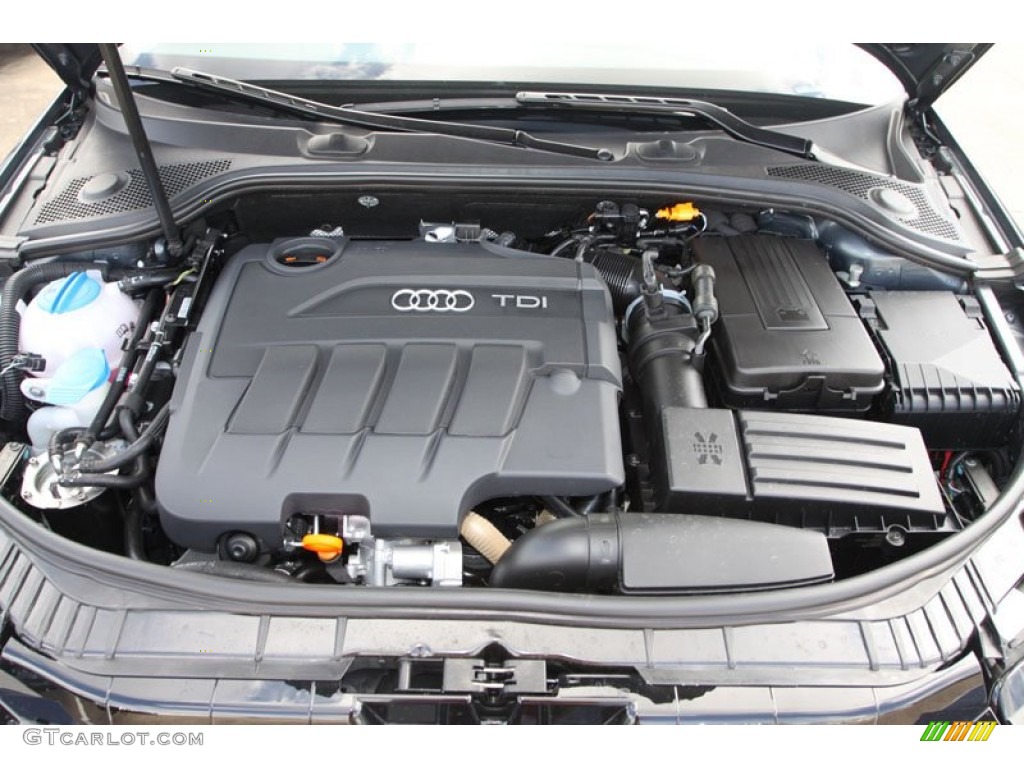 2013 Audi A3 2.0 TDI 2.0 Liter TDI Turbocharged DOHC 16-Valve Turbo-Diesel 4 Cylinder Engine Photo #70371984