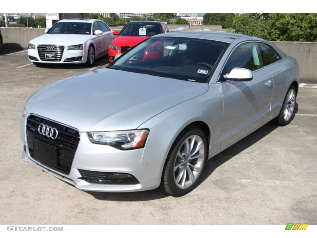 Ice Silver Metallic 2013 Audi A5 2.0T quattro Coupe Exterior Photo #70372032