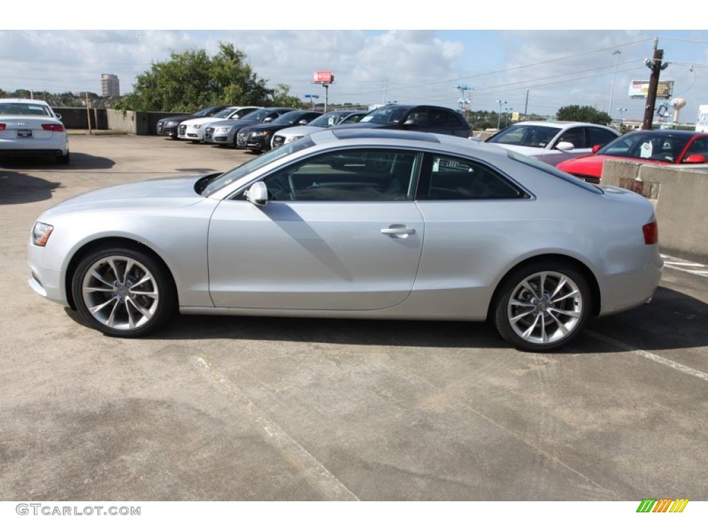 Ice Silver Metallic 2013 Audi A5 2.0T quattro Coupe Exterior Photo #70372047
