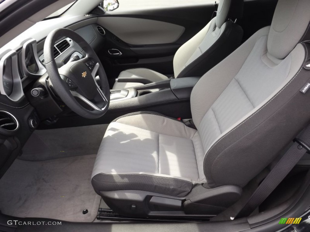 Gray Interior 2012 Chevrolet Camaro LS Coupe Photo #70372434