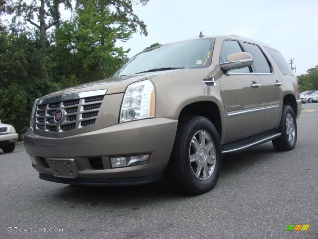 2007 Escalade AWD - Radiant Bronze / Cocoa/Light Cashmere photo #7