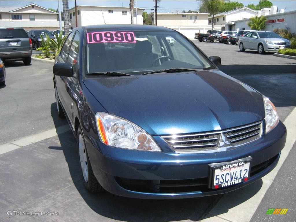 2006 Lancer ES - Mystic Blue Pearl / Gray photo #1