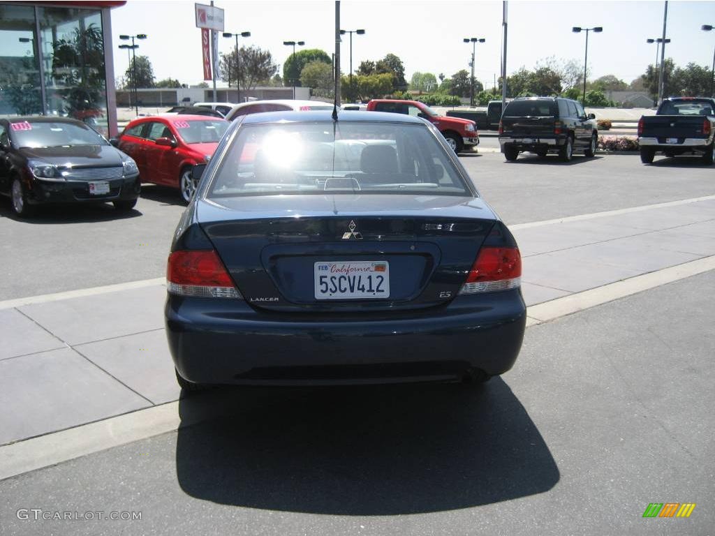 2006 Lancer ES - Mystic Blue Pearl / Gray photo #6