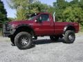 2007 Dark Toreador Red Metallic Ford F350 Super Duty XL Regular Cab 4x4  photo #3