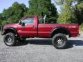 Dark Toreador Red Metallic - F350 Super Duty XL Regular Cab 4x4 Photo No. 6