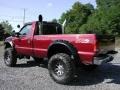 2007 Dark Toreador Red Metallic Ford F350 Super Duty XL Regular Cab 4x4  photo #8