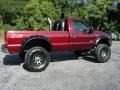 2007 Dark Toreador Red Metallic Ford F350 Super Duty XL Regular Cab 4x4  photo #15