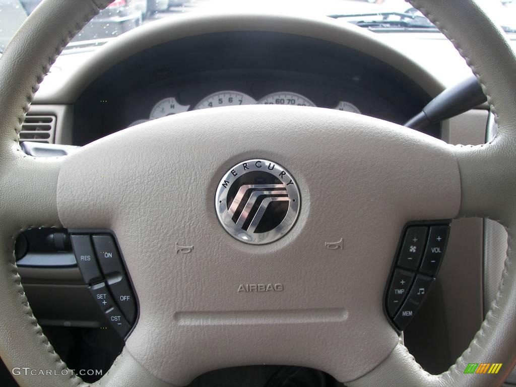 2005 Mountaineer V8 Premier AWD - Ivory Parchment Tri-Coat / Medium Dark Parchment photo #13