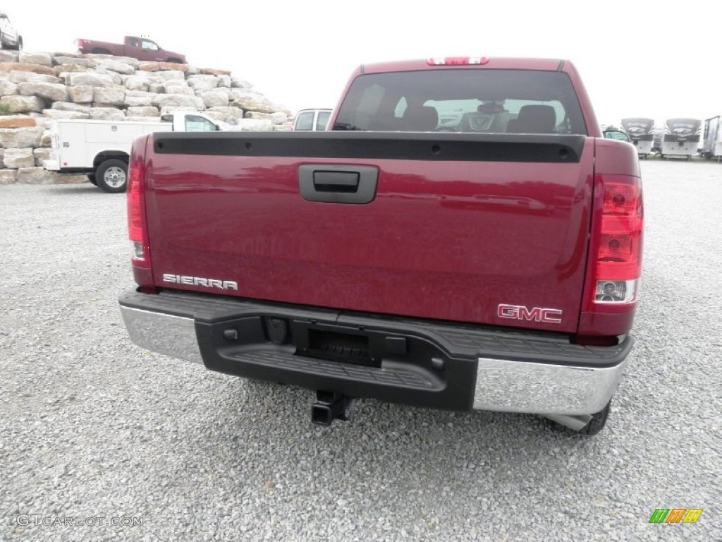 2013 Sierra 1500 SL Crew Cab - Sonoma Red Metallic / Ebony photo #16