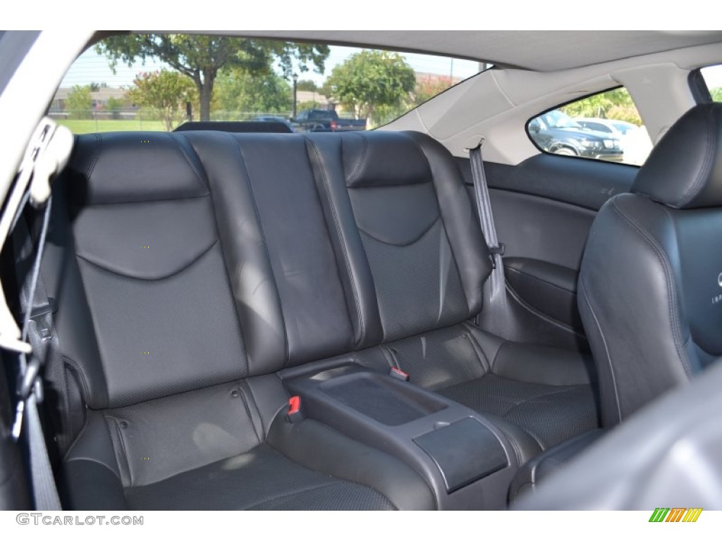 2010 Infiniti G 37 Coupe Rear Seat Photo #70376382