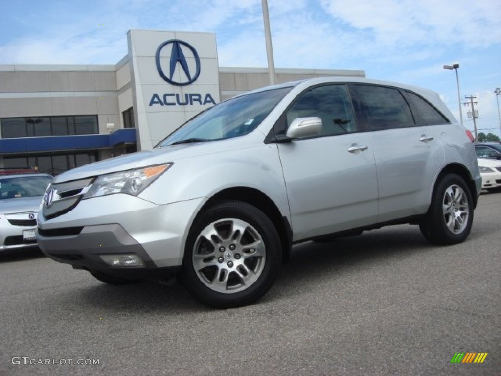 2007 MDX  - Billet Silver Metallic / Ebony photo #2