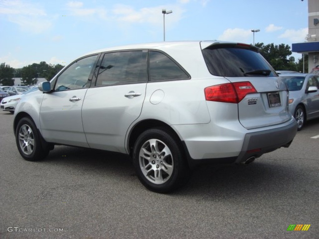 2007 MDX  - Billet Silver Metallic / Ebony photo #3