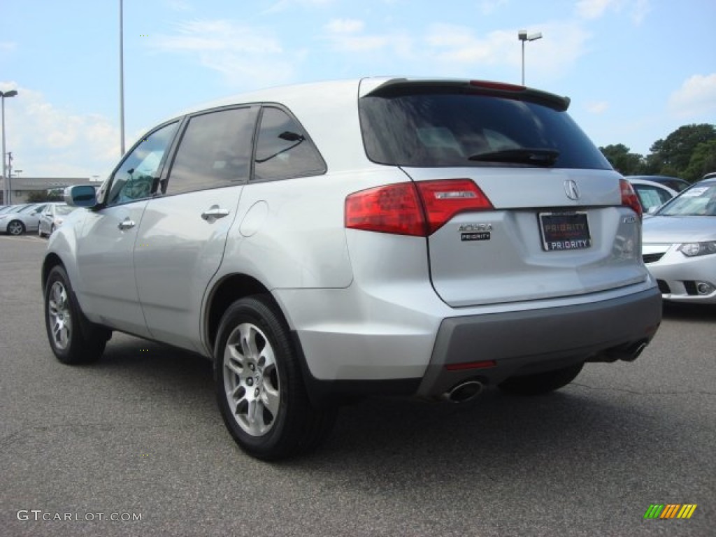 2007 MDX  - Billet Silver Metallic / Ebony photo #4