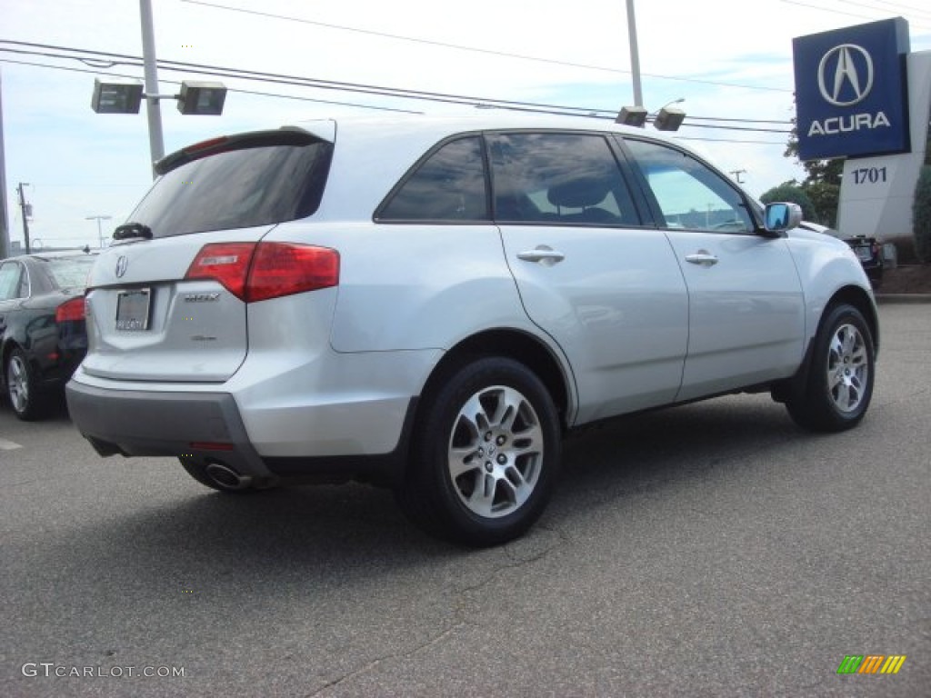 2007 MDX  - Billet Silver Metallic / Ebony photo #6
