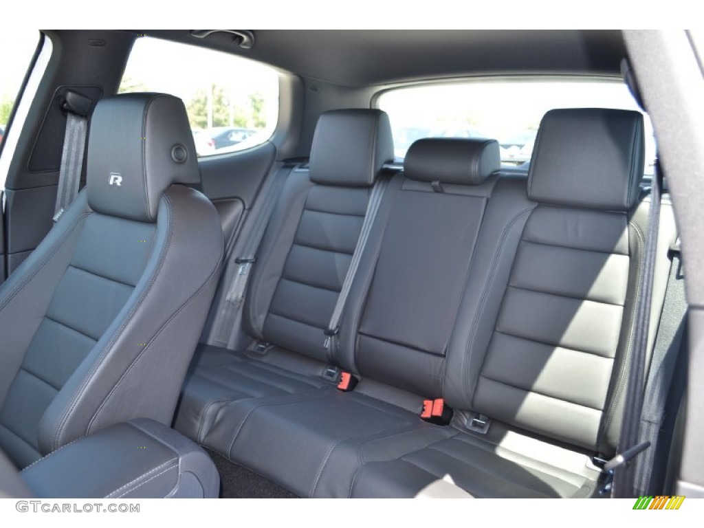 Titan Black Interior 2013 Volkswagen Golf R 2 Door 4Motion Photo #70377315