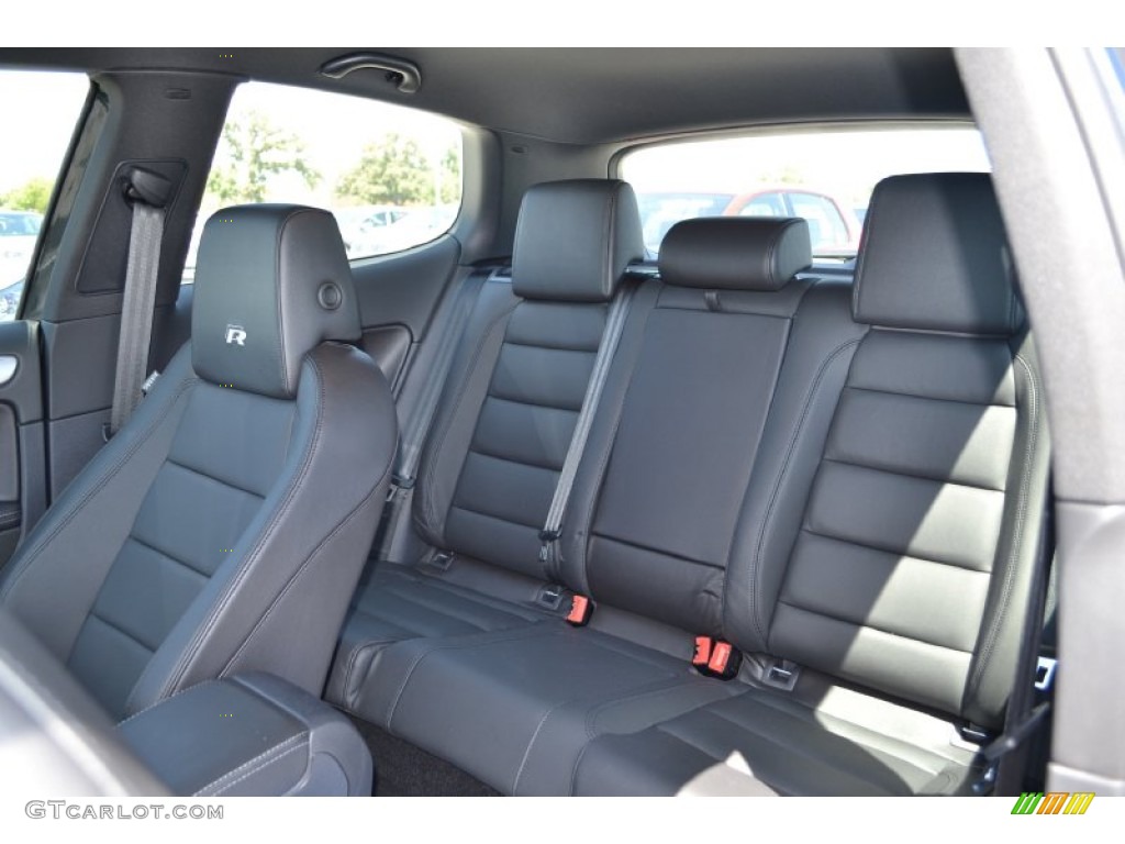 Titan Black Interior 2013 Volkswagen Golf R 2 Door 4Motion Photo #70377423