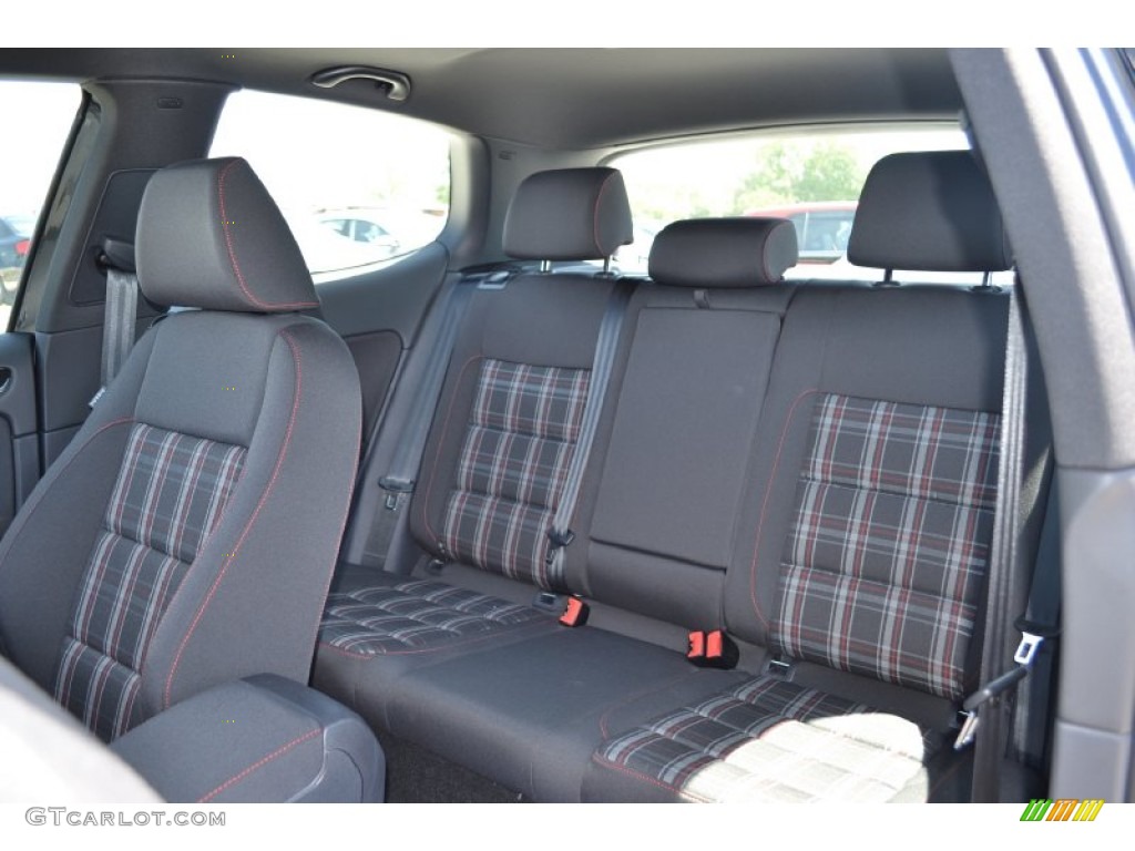 2013 GTI 2 Door - Carbon Steel Gray Metallic / Interlagos Plaid Cloth photo #4