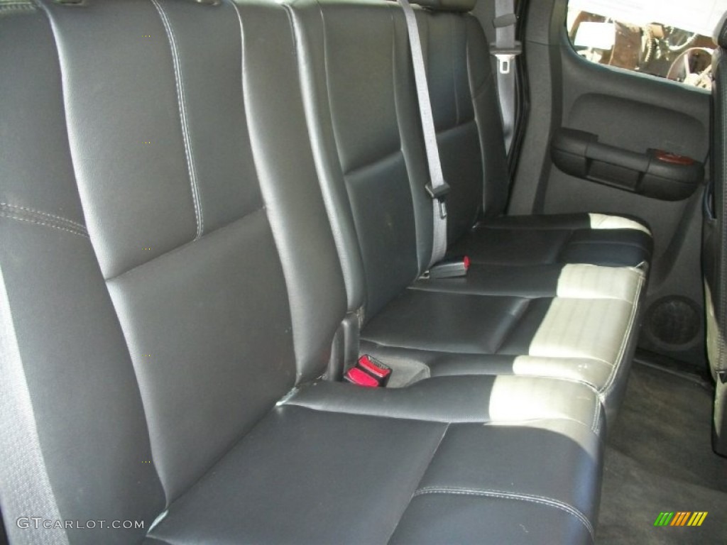 2008 Silverado 1500 LTZ Extended Cab 4x4 - Black / Ebony photo #27