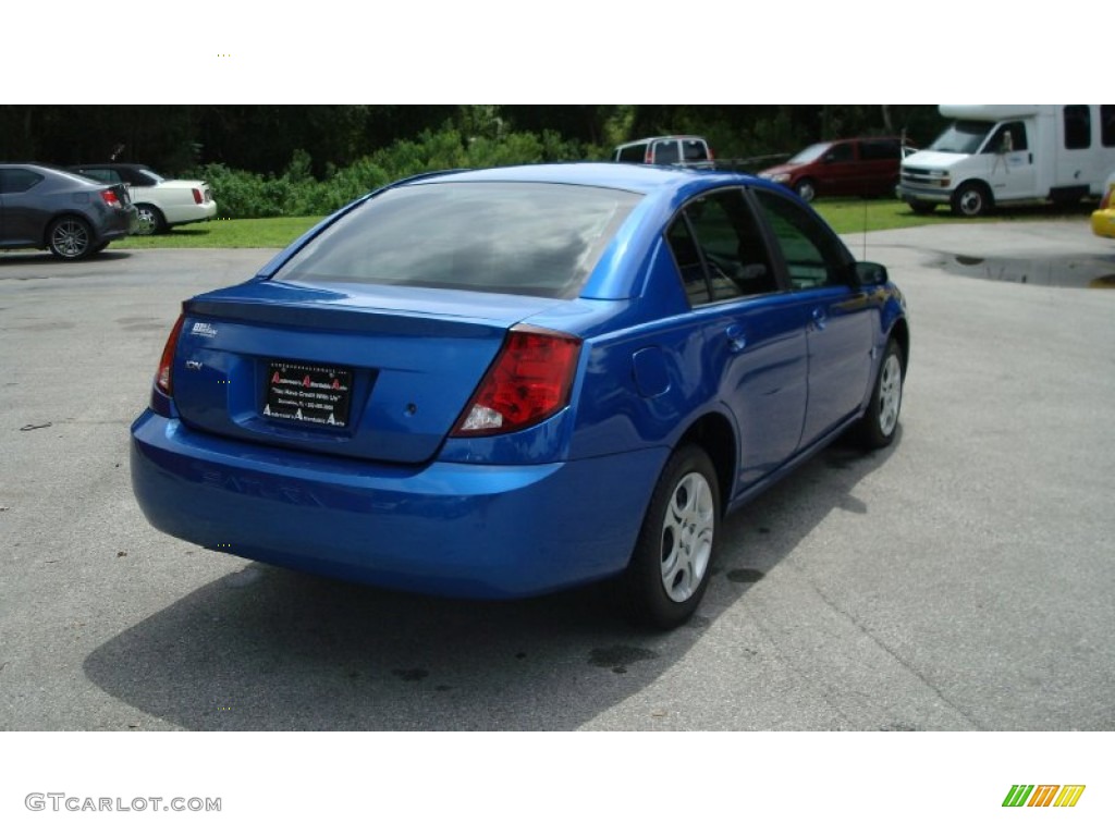 2004 ION 2 Sedan - Electric Blue / Grey photo #3