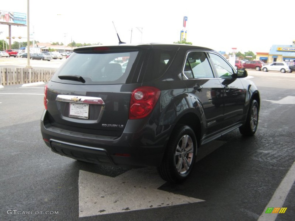 2010 Equinox LS - Cyber Gray Metallic / Jet Black/Light Titanium photo #5