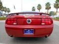 2009 Dark Candy Apple Red Ford Mustang GT Coupe  photo #4
