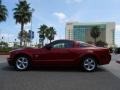 2009 Dark Candy Apple Red Ford Mustang GT Coupe  photo #5