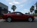 2009 Dark Candy Apple Red Ford Mustang GT Coupe  photo #6
