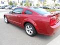 2009 Dark Candy Apple Red Ford Mustang GT Coupe  photo #7