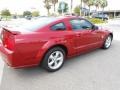 2009 Dark Candy Apple Red Ford Mustang GT Coupe  photo #8