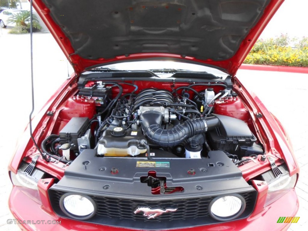 2009 Ford Mustang GT Coupe 4.6 Liter SOHC 24-Valve VVT V8 Engine Photo #70379646