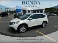 2012 White Diamond Pearl Honda CR-V EX-L  photo #1