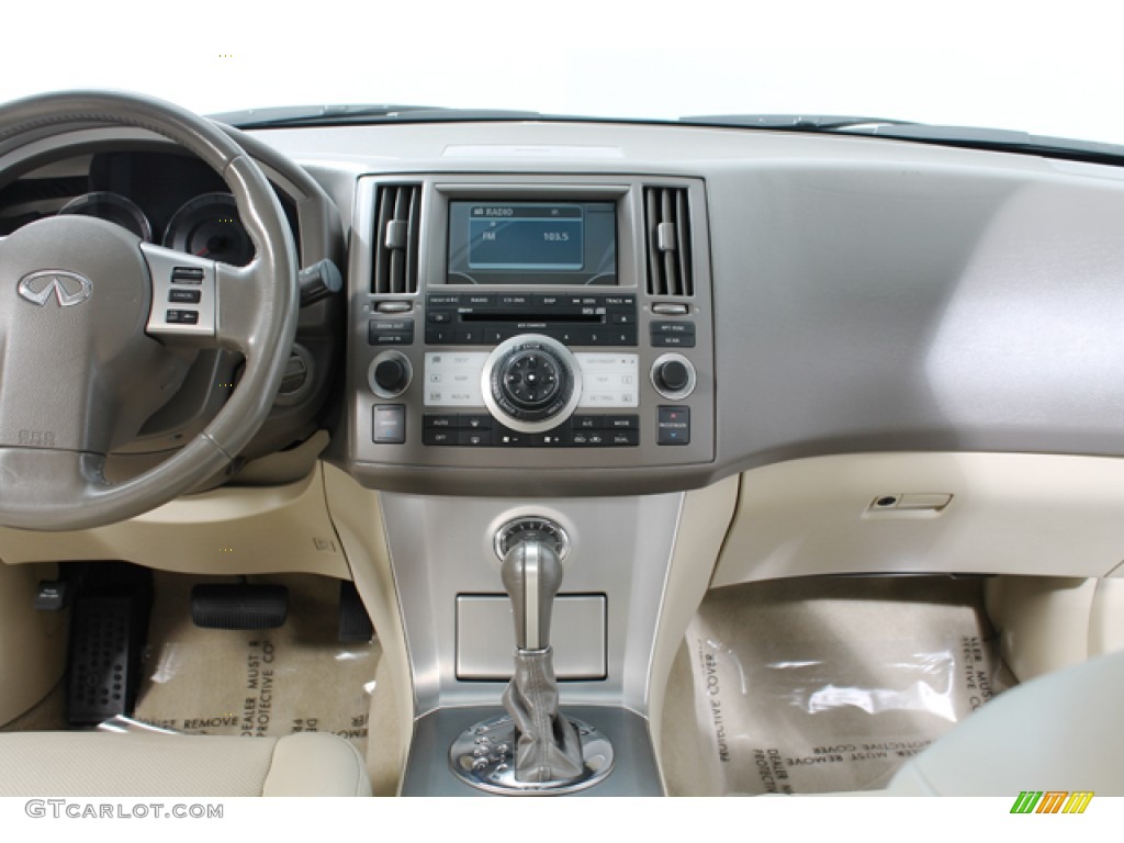 2006 FX 35 AWD - Sapphire Blue Pearl / Wheat photo #9